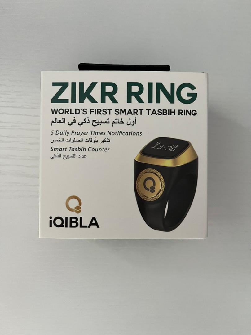 خاتم التسبيح الذكي - تذكير بالصلاة و عرض الوقت